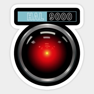 2001 A Space Odyssey Hal Computer Logo Sticker